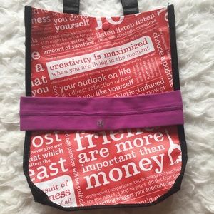 Purple Lululemon Headband w/ bag